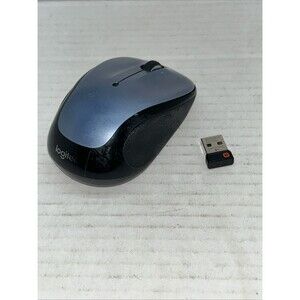 Logitech M325s Blue Wireless Mouse Dongle Included Verified Working
